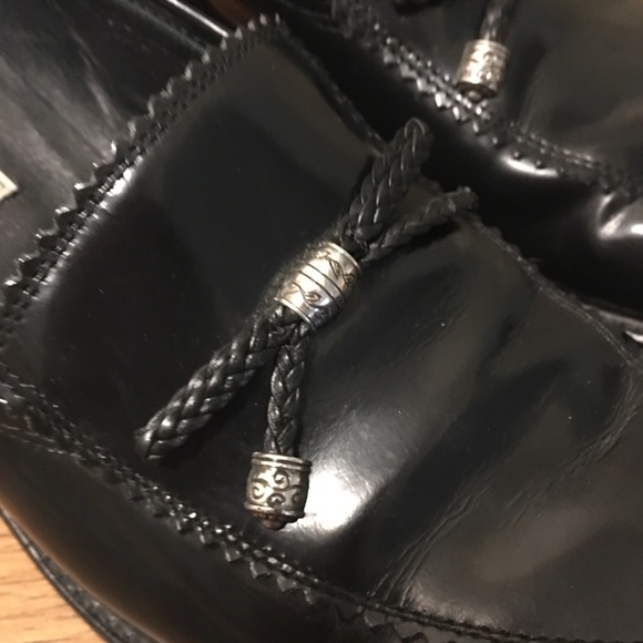 Brighton Black Leather “Donna” Loafers Size 7.5 - Picture 2 of 6